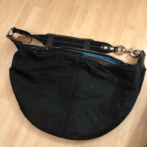 Coach black nylon hobo bag - Picture 5 of 8